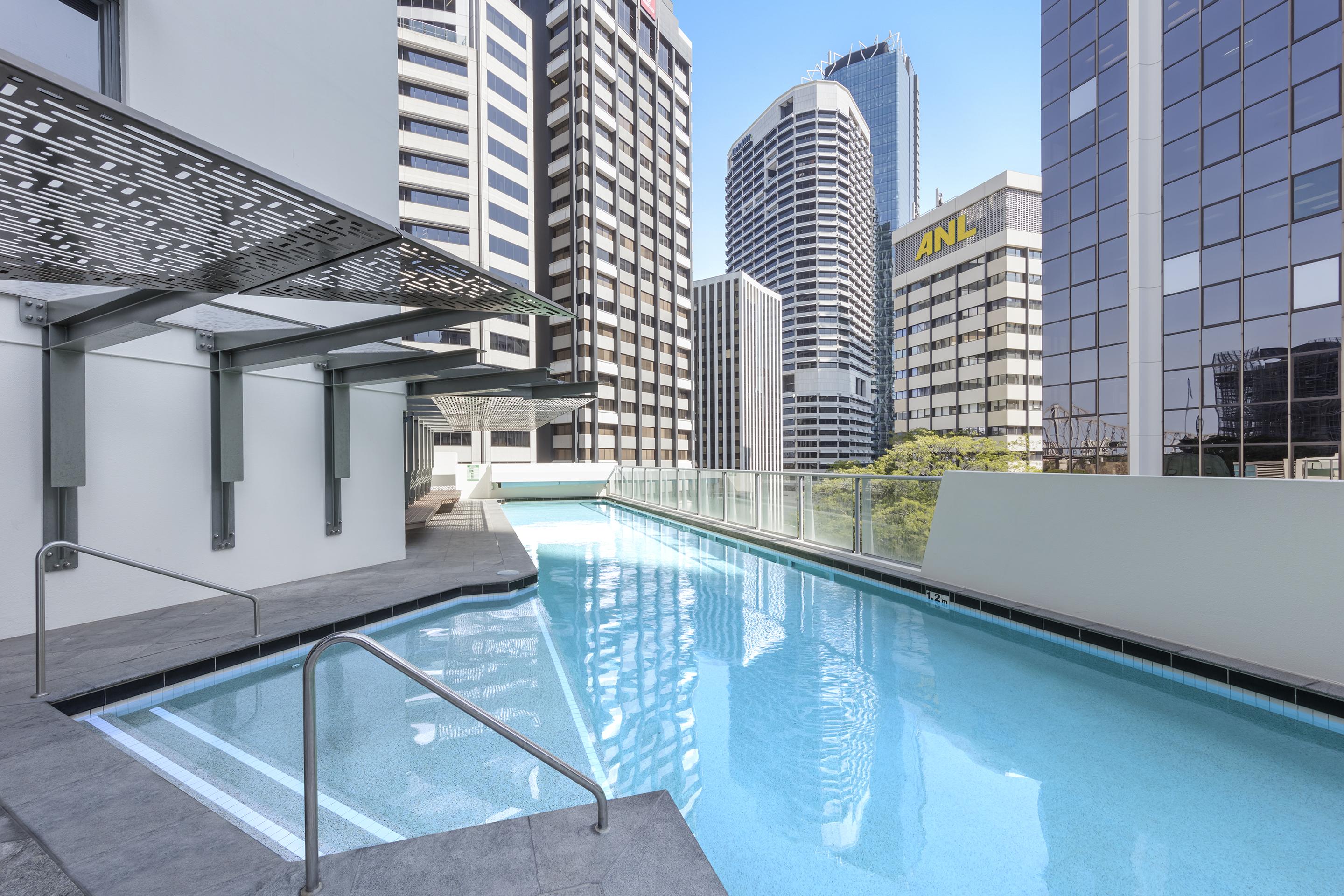 Oaks Brisbane Aurora Suites المظهر الخارجي الصورة