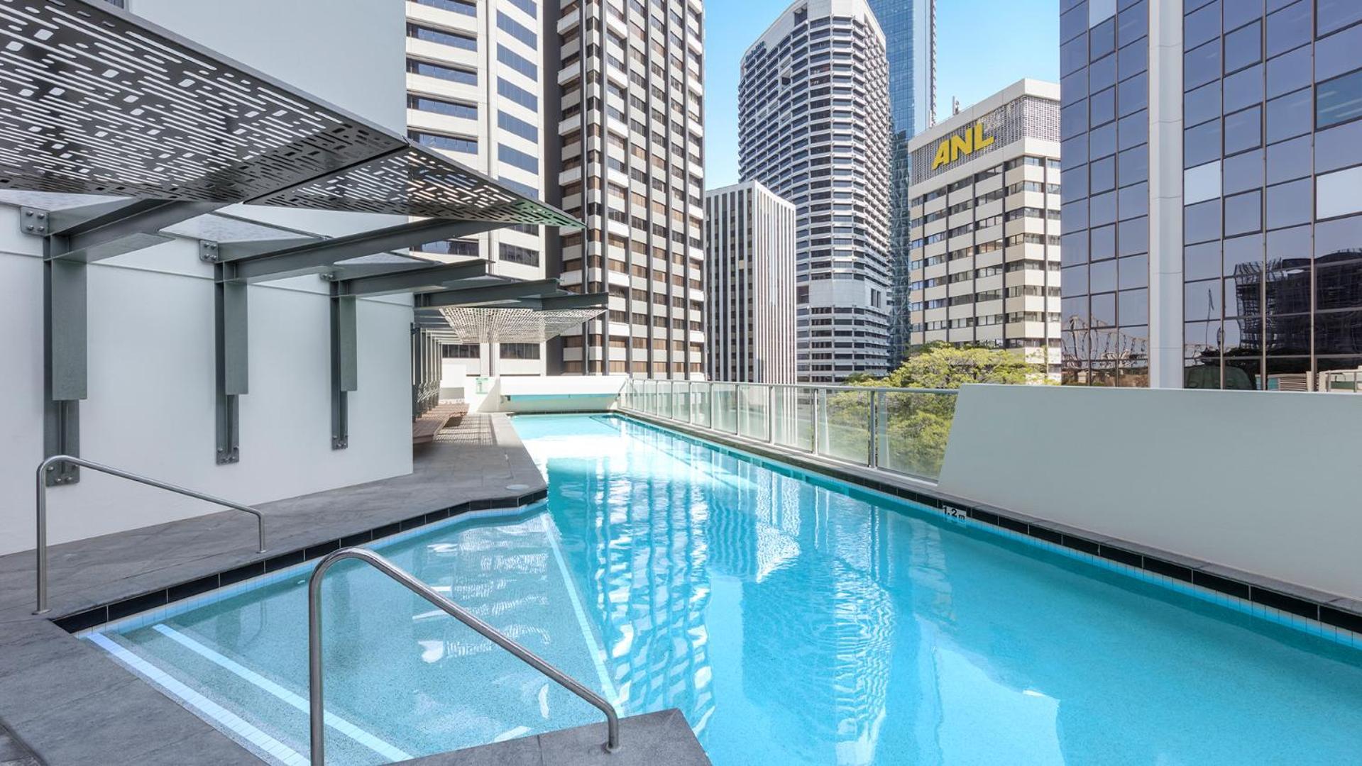 Oaks Brisbane Aurora Suites المظهر الخارجي الصورة